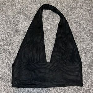 Women’s medium black crop top